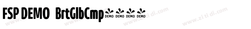 FSP DEMO   BrtGlbCmp字体转换